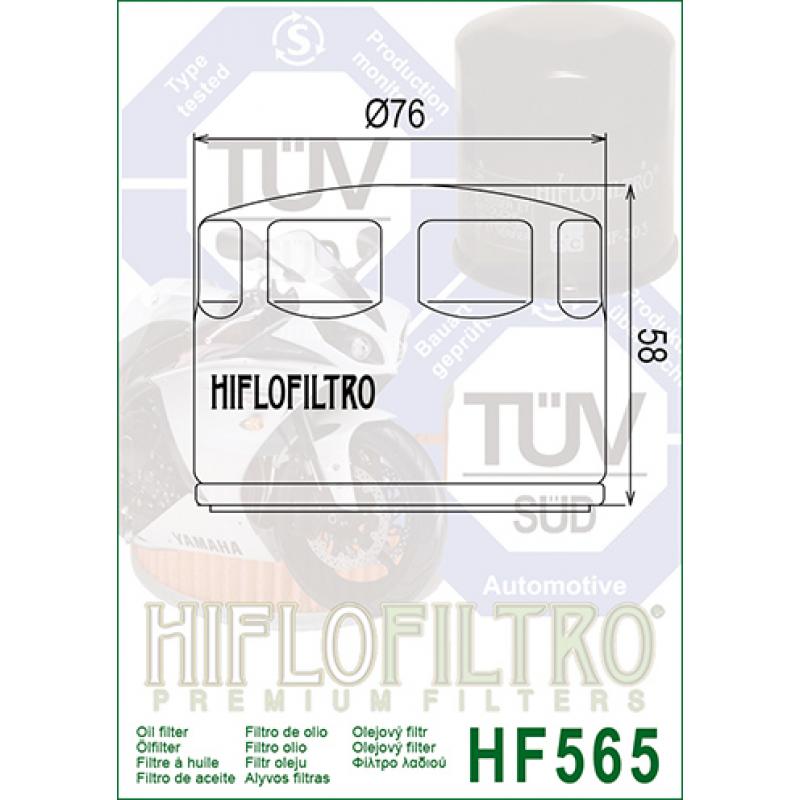 Фильтр масляный HIFLO HF565